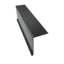 Ortgangblech klein, Pultdach