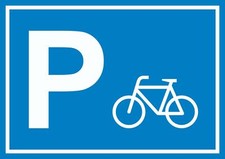 Fahrrad parkplatz schild - fahrrad,