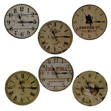 Wanduhr Retro Vintage Design