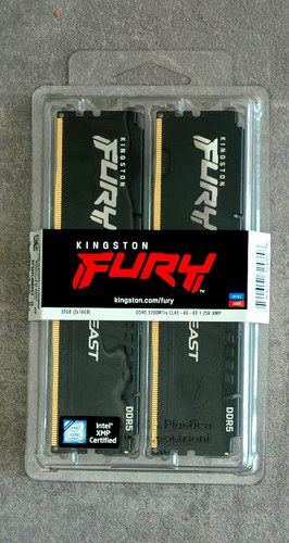 Ddr5 ram kingston fury beast - ram,