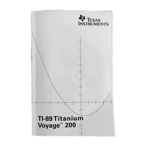 Titanium voyage 200 - ti-89,