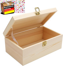 Holzkiste mit deckel für - deckel,