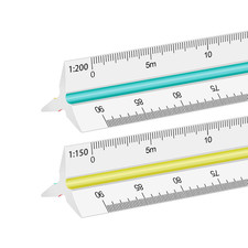 2 Stück Architektonisches