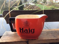 Kleiner Barkrug "Haig Scotch Whisky" rot-schwarz um 1970 - Vintage -