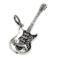 Sterling Silber Rocker Gitarre