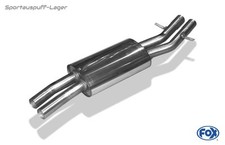 Fox Mittelschalldämpfer BMW 3er E46 320i,323i,325i,328i,330i Limo Coupe Cabrio