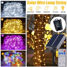 LED Solar Lichterkette Garten