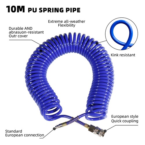 Druckluft spiralschlauch 10m - druckluft,