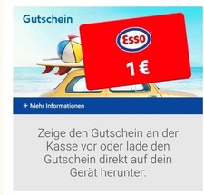 Esso Gutschein 10 x1 Euro    