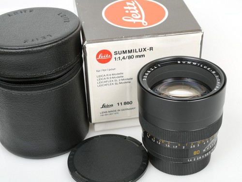 Leitz summilux 80mm 1 4 - summilux, r