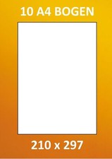 ETIKETTEN 210 x 297 MM 10 A4