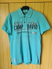 Herren camp david polo türkis - herren,