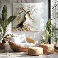 Leinwandbild Baum 3D Modernes