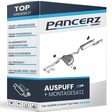 Auspuffanlage für Fiat Coupe