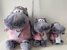 Nici Nilpferd DJ Nilbert Wild Friends Green Stofftier 50 cm, 35 cm, 25 cm, 20 cm