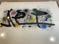 Joan Miro Farb Lithographie