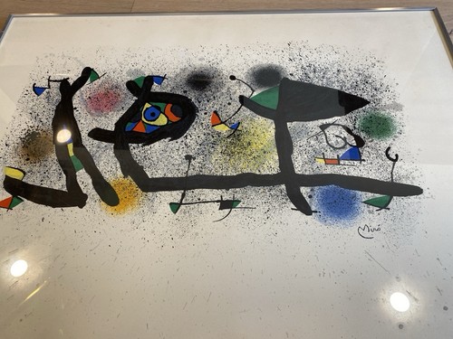 Joan miro farb lithographie - miro,