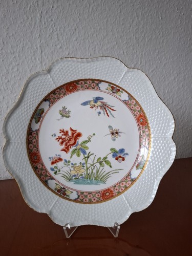 Meissen teller mit - -, seltenem