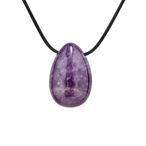 Amethyst edelstein anhänger - amethyst,