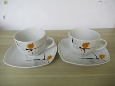 Heinrich Winterling Sunrise 2 Kaffeetassen  mit 2 Untertassen    mehr da