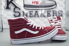 Vans Sk-8 Hi Old Skool Hi OFF THE WALL EU 37 US 5,5 Jugendschuhe Weinrot