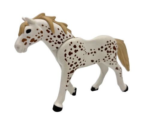 Playmobil pferd mustang - mustang, weiß