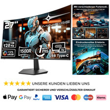 Curved Monitor 27 Zoll 120Hz