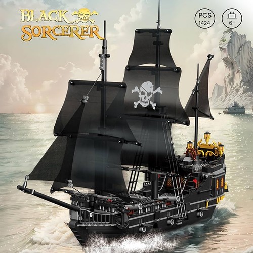 Piratenschiff bausteine 1424 - piratenschiff, bausteine,1424