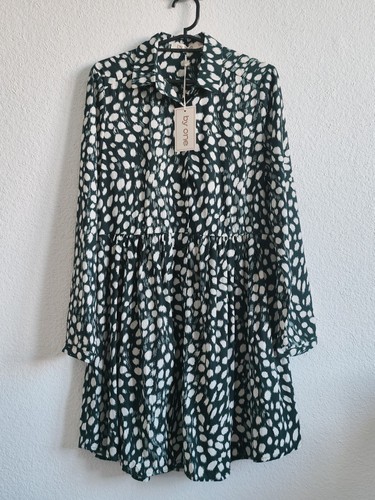 Kleid langarm dunkelgrün