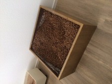 Blumentrog in Echtholzfurnier Wenge