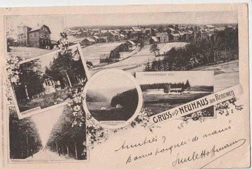 Neuhaus rennweg 1905 nach - neuhaus, am