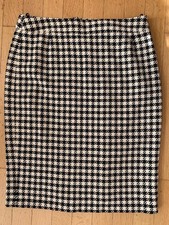 BOGNER Pepita-Rock, schwarz-weiß, Größe 42, NEU!