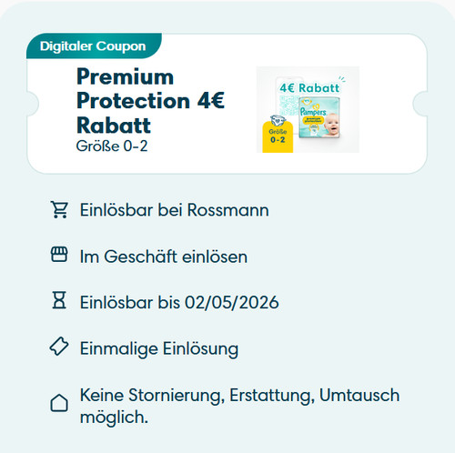 Rabattcoupons auf - 2x,