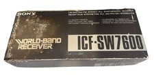 SONY ICF-SW7600 Weltempfänger Radio WIE NEU keine Gebrauchsspuren SAMMLERZUSTAND