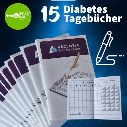15x diabetes tagebuch - 15x,