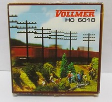 VOLLMER Spur H0, 6018, Bausatz Telegrafenmast  - Sortiment ungebaut OVP, XU7475X