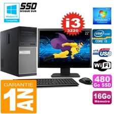 PC tour DELL 7010 Core I3-3220