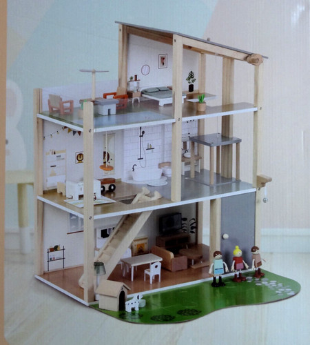 Playland holz puppenhaus - puppenhaus, xxl