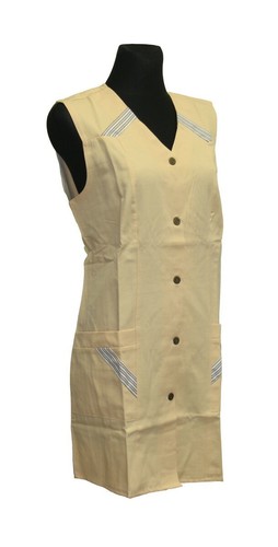 Damenkasack ohne arm beige - damenkasack,