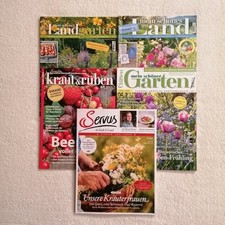  5 TOLLE  ZEITSCHRIFTEN ❤️ GARTEN ❤️ WOHNEN  ❤️ LANDLEBEN ❤️ VERSCHIEDENE ❤️