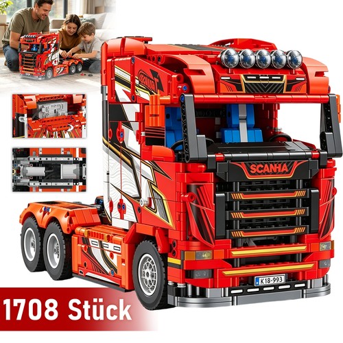 Lkw baukasten klemmbausteine - lkw,