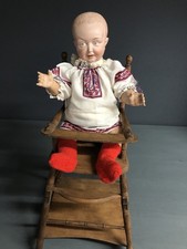 Antike Charakterpuppe Max Handwerk