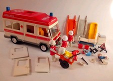 Playmobil Vintage Klicky 3456 Krankenwagen Geobra 1985 Konvolut Zubehör +Gratis❗