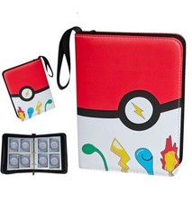 Pokemon Mappe Sammelalbum Ordner Kartentasche PU-Leder tragbar für 360 Karten