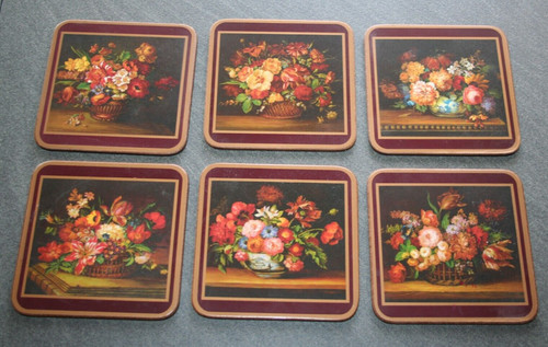 Pimpernel kork untersetzer - 6,