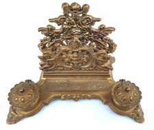 Dekorative antike Messing/