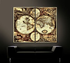 Alte welt antik - leinwand, bild