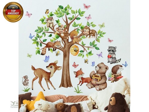 Wandtattoo dschungel tiere - dschungel,
