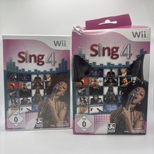Wii SING 4 + 2x MICRO für
