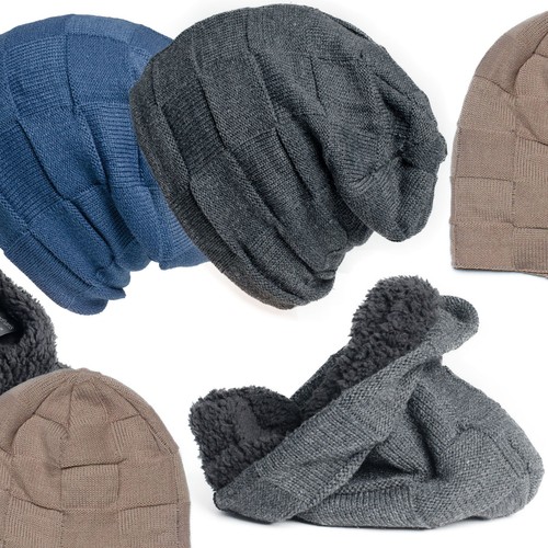 Strick beanie mütze warm - strick,